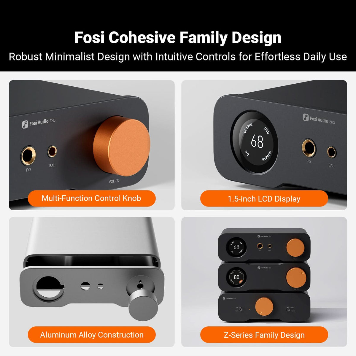 Fosi Audio DAC Headphone Amplifier Preamp